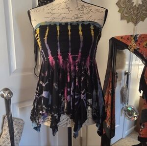 Tie Dye Pixie Skirt/top